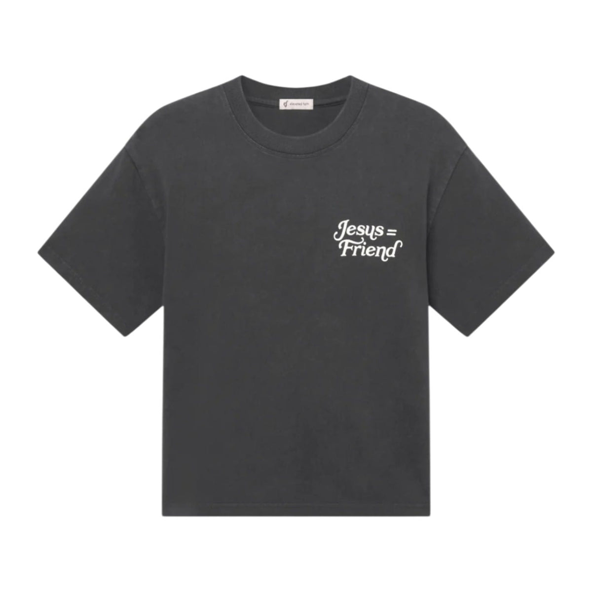 Elevated Faith What A Friend In Jesus Heavyweight Christian T-Shirt | Unisex Tee