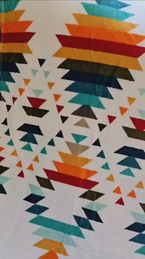 Load video: Super Soft Flannel Fleece Twin Throw Blanket